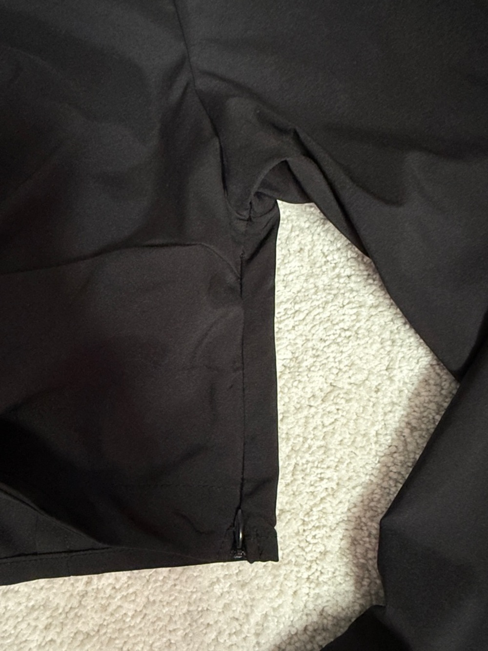 Twist-Front Cropped Blouse with Collared Neck - Black - Picture 4 of 14